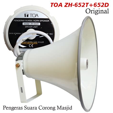 Toa Spiker Corong Toa Zh T Set Horn Speaker Pengeras Suara Original