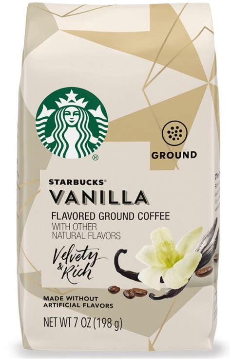 Starbucks Vanilla Flavored Ground Coffee 7 Oz Ebay Vanilla