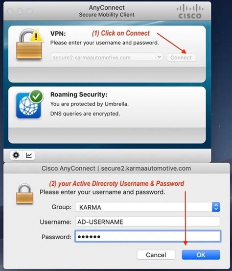 Vpn User Guide Using The Anyconnect Application Karma Automotive