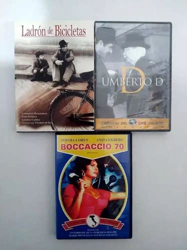 Vittorio De Sica Dvd Ladr N Bicicletas Umberto Boccaccio Mercadolibre