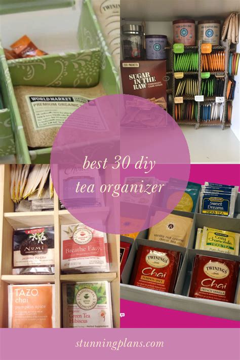 Best 30 Diy Tea organizer - Home, Family, Style and Art Ideas