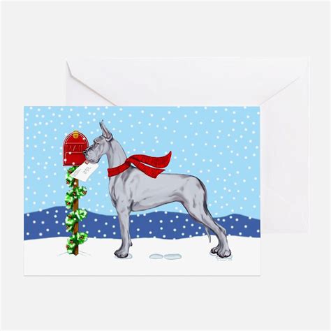 Great Dane Christmas Greeting Cards Card Ideas Sayings Designs