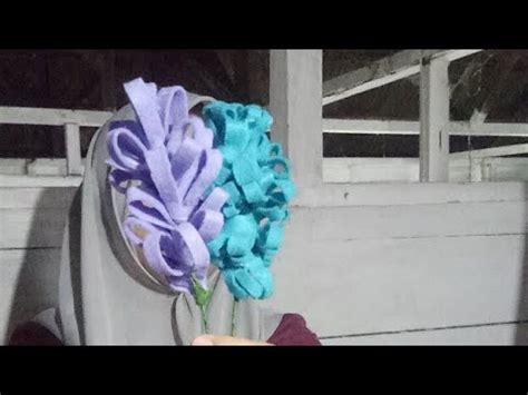 How To Make Lavender Flower Flanel Cara Membuat Bunga Lavender