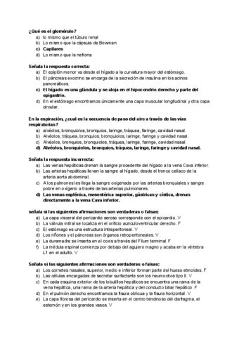 Preguntas Examen Anatomia Enero Pdf