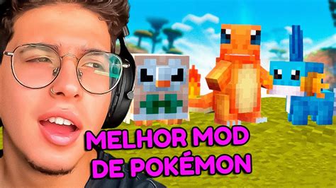 NOVO MOD de POKÉMON para MINECRAFT COBBLEMON YouTube