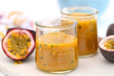 How To Make Passion Fruit Puree Sugarhero