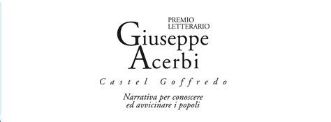 Premio Letterario Giuseppe Acerbi Terre Dell Alto Mantovano