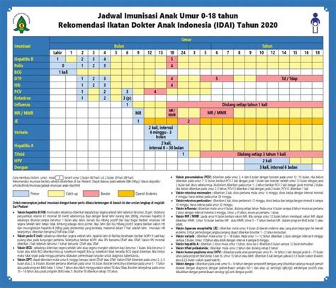 Imunisasi Anak Manfaat Dan Jadwal Imunisasi Terbaru Primaya Hospital