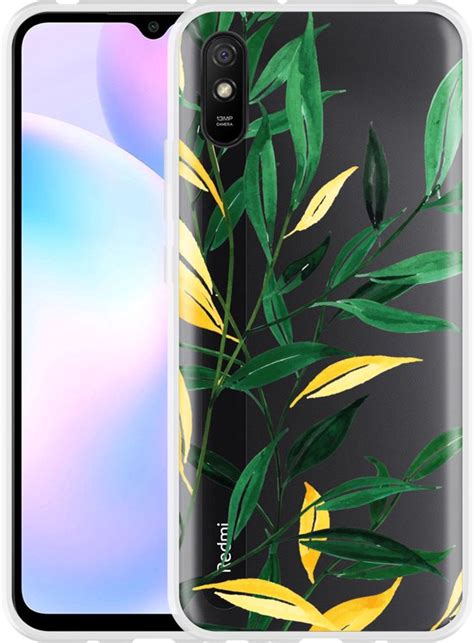 Xiaomi Redmi 9AT Hoesje Watercolor Flowers Designed By Cazy Bol