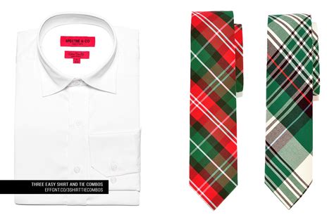 Dress Your Best Three Easy Shirt And Tie Combos For Your Next Holiday