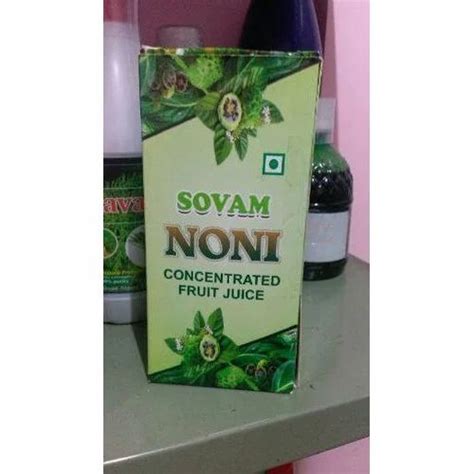 Sovam Organic Noni Juice Packaging Size Ml Packaging Type