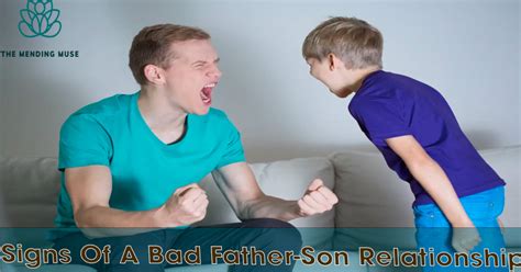 Identifying Signs Of A Bad Father Son Relationship