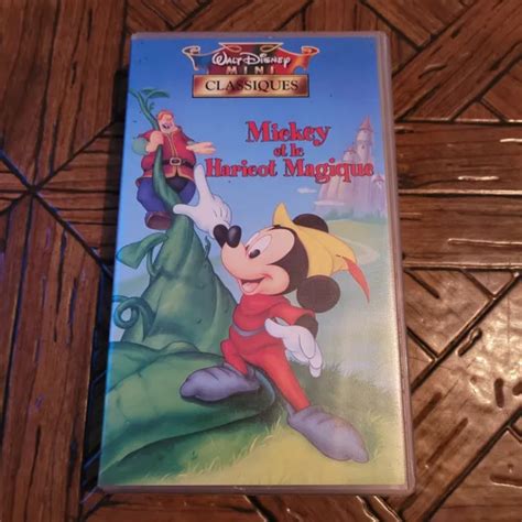 VHS MICKEY Et Le Haricot Magique EUR 3 00 PicClick FR