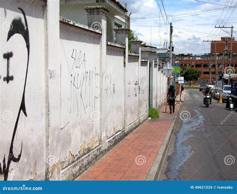 Usaquen Neighborhood Of Bogota Colombia Editorial Image Cartoondealer