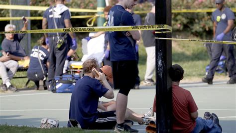 Gunman Shoots Rep Steve Scalise At Congressional Ball Game Practice