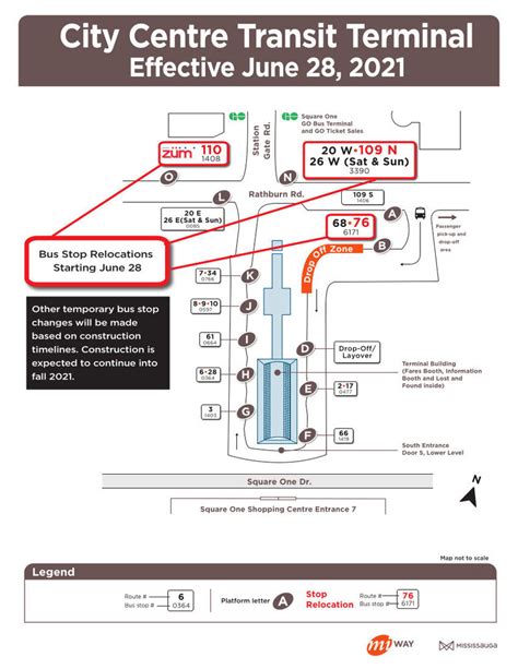 Hurontario Lrt City Centre Brampton Transit Miway Relocate Stops