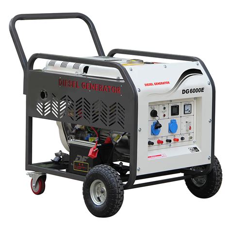 3kw To 15kw Diesel Generators Air Cooled Soundproof Electric Portable