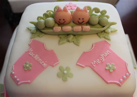 Twins Baby Shower Card