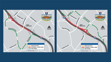 Nighttime Directional Closures Of I 5 Between Alicia Parkway And El