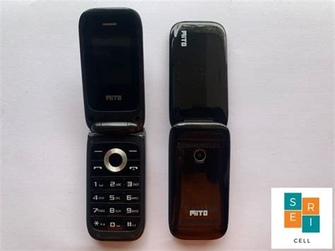 Mito Flip Lipat Neo Dual Sim Bergaransi Hp Tombol Jadul Warna Hitam