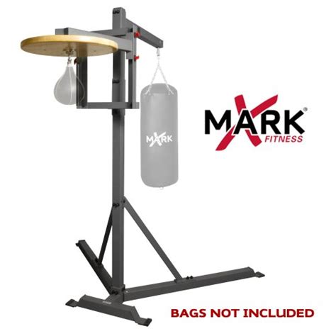 Xmark Full Commercial Heavy Bag Stand With Speed Bag Platform Xm 2848