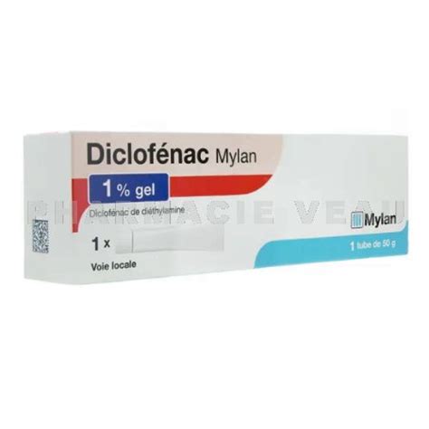 Diclofenac Mylan 1 Gel Anti Inflammatoire Pommade