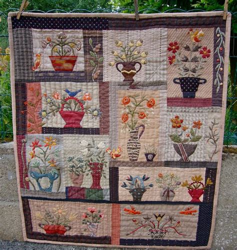 Yoko Saito Floral Bouquet Quilt By Busybeefree Patch Quilt Applique