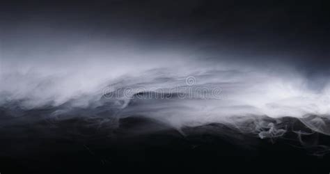 Realistic Dry Ice Smoke Clouds Fog Stock Video - Video of black ...