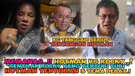 PANASS HOTMAN PARIS TANTANG DEBAT TERBUKA DG ROCKY GERUNG METRO