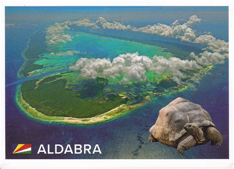 My Unesco World Heritage Postcards Seychelles Aldabra Atoll