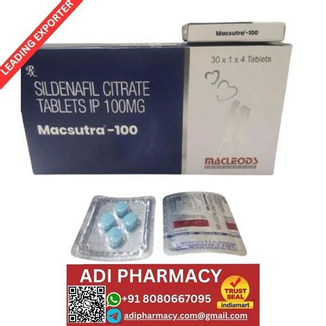 Sildenafil Citrate Tablet Ip 100 Mg At Rs 80stripe Ed Medicine In Nagpur Id 2853693415755