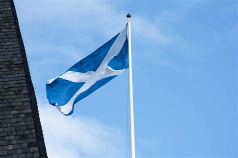 Free Stock photo of Scottish flag flying in St Andrews, Scotland ...