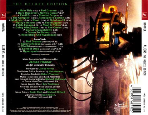 Aliens Deluxe Edition Original Soundtrack Buy It Online At The