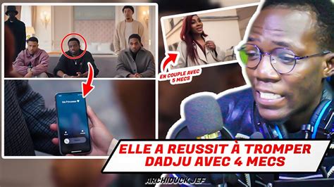 Dadju se fait tromper avec 4 MECS DADJU ASSEZ Décryptage