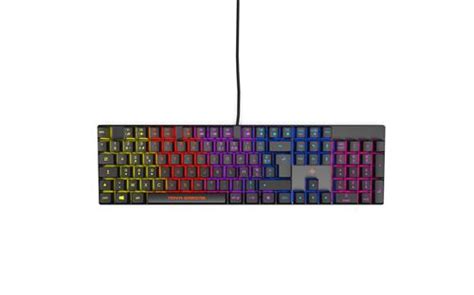 Nova Gaming Clavier Gaming Hercule M Canique Metal Rgb Filaire Usb