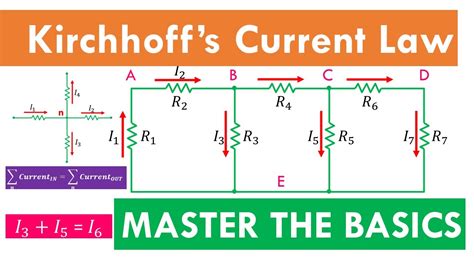 Kirchhoffs Current Law Kcl With Step By Step Solved Example Problems