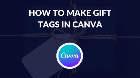 How To Make Gift Tags In Canva Canva Templates