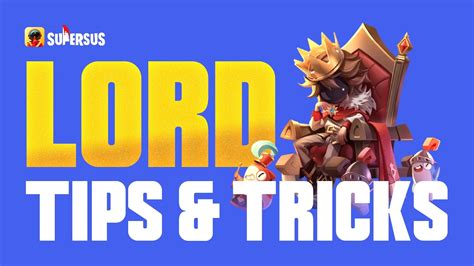 Lord Role Tips And Tricks Super Sus Hunteyy Youtube