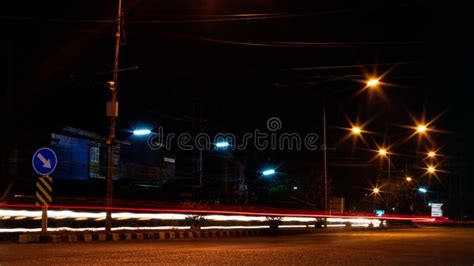 Road Side View Night