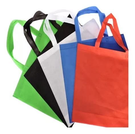 75 Bolsas Ecológicas Reutilizables Colores Mediana Envío gratis