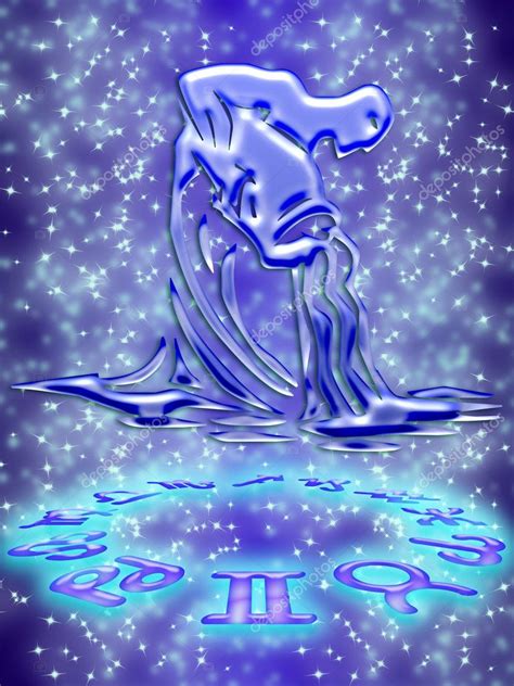 Aquarius zodiac sign — Stock Photo © walex101 #5515163