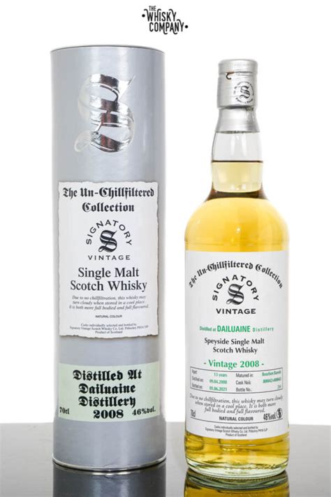 Dailuaine Ucf Aged Years Single Malt Scotch Whisky Signatory