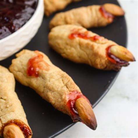 Spooky Witch Finger Cookies (Halloween Cookies) | Baked Bree