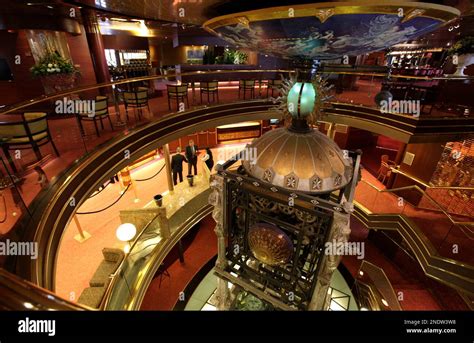 The Atrium Grand Entry Area Of The Ms Amsterdam Cruise Ship Operated