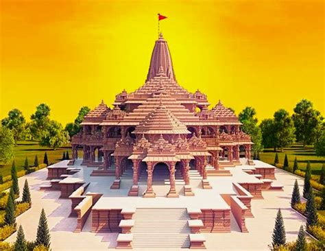 TRANSCEND MEDIA SERVICE » The Consecration of the New Ram Temple in ...