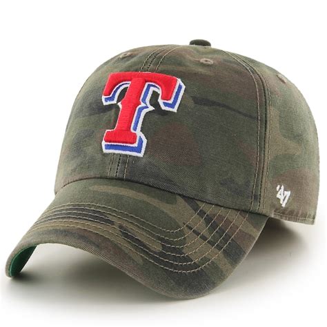 Texas Rangers '47 Harlan Franchise Fitted Hat - Camo - Fanatics.com