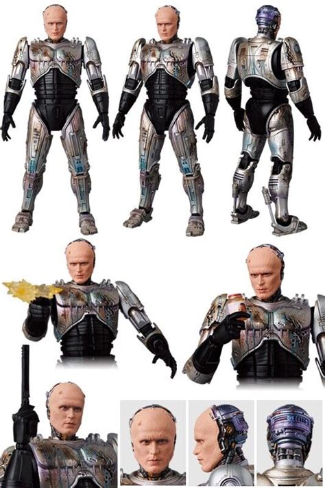 MEDICOM TOY MAFEX No 192 ROBOCOP MURPHY HEAD DAMAGE Ver Action Figure