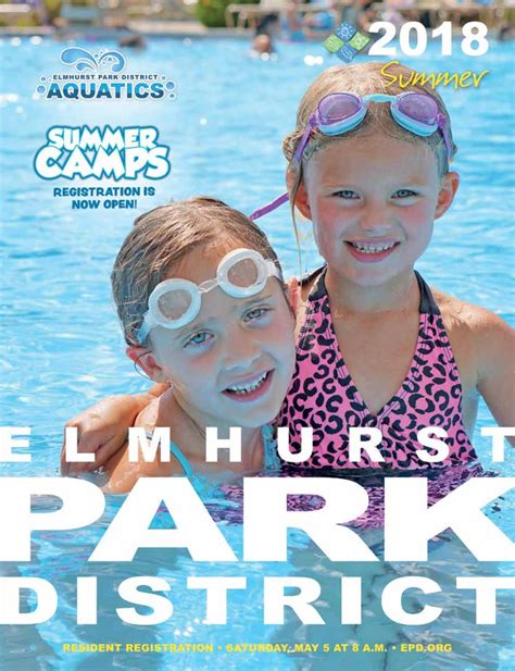 Calam O Elmhurst Park District Summer Brochure