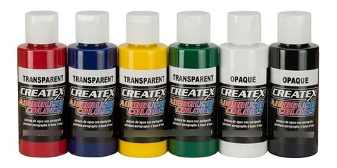 Pinturas Para Aerografo Createx Set De Colores Env O Gratis