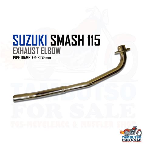 Exhaust Elbow for Suzuki Smash 115 | Shopee Philippines